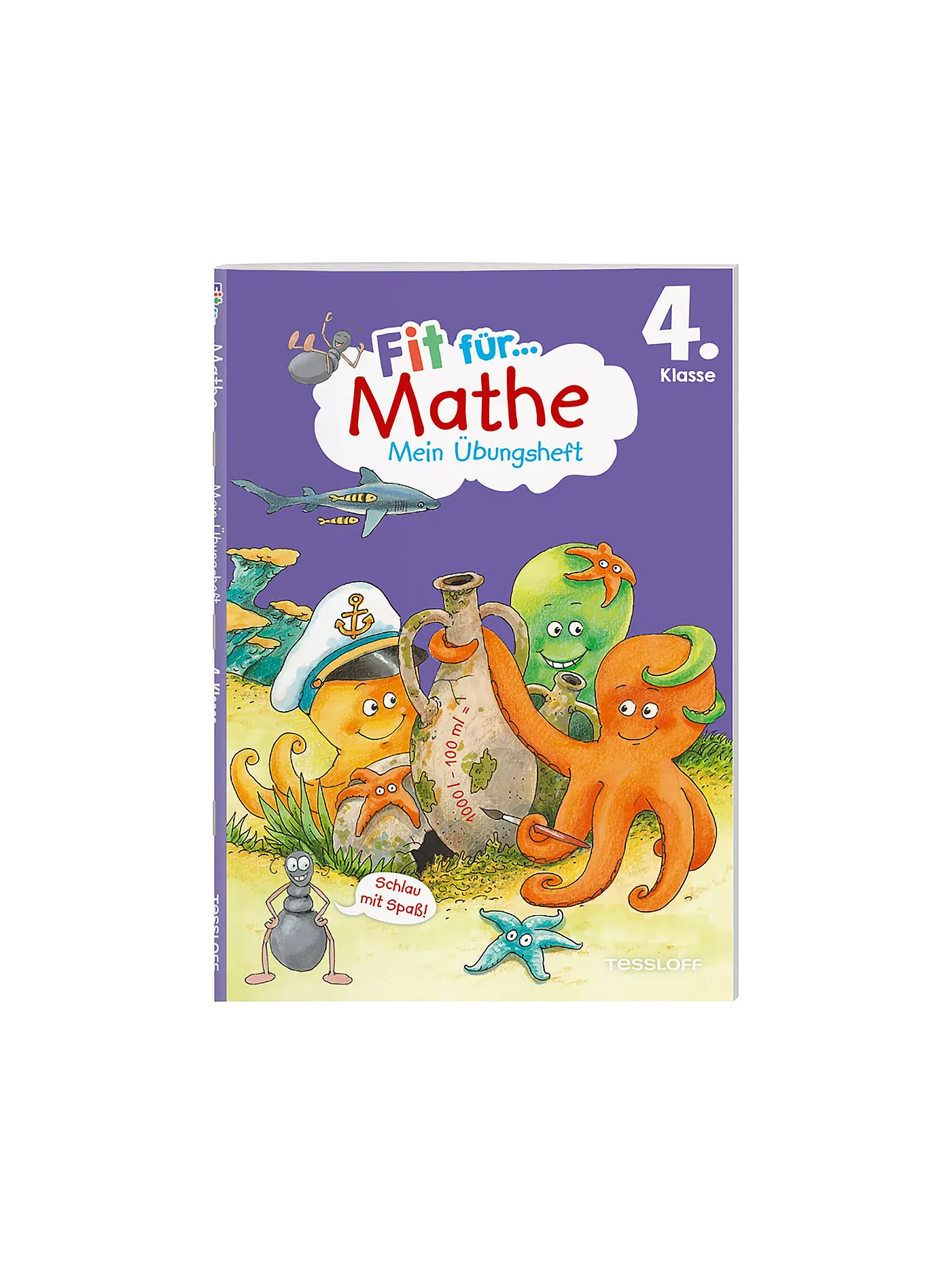 TESSLOFF VERLAG | Übungsheft - Fit für Mathe 4. Klasse | 